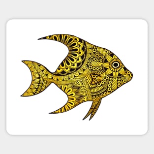 Fish (Yellow) Magnet